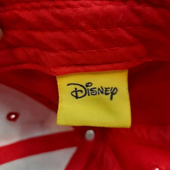 Disney Youth Baseball Hat All About Minnie Mouse Embroidered Red Hat‎ One Size - Picture 8 of 9